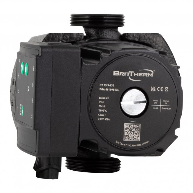 BritTherm  Automatic Сirculator Pump P2 Series P2 25/5-130 (661995406)