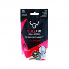Bullfix TV Heavy Duty Plasterboard Fixings 4 Pack