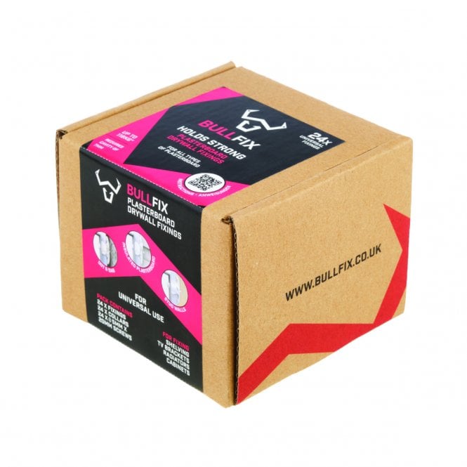 BULLFIX  Universal Heavy Duty Plasterboard Fixings 24 Pack