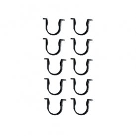 Condensate Pro 50mm Clips Black (Pack of 10)