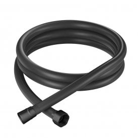 Eastbrook 2m PVC Shower Hose Matt Smooth Black   93.0103