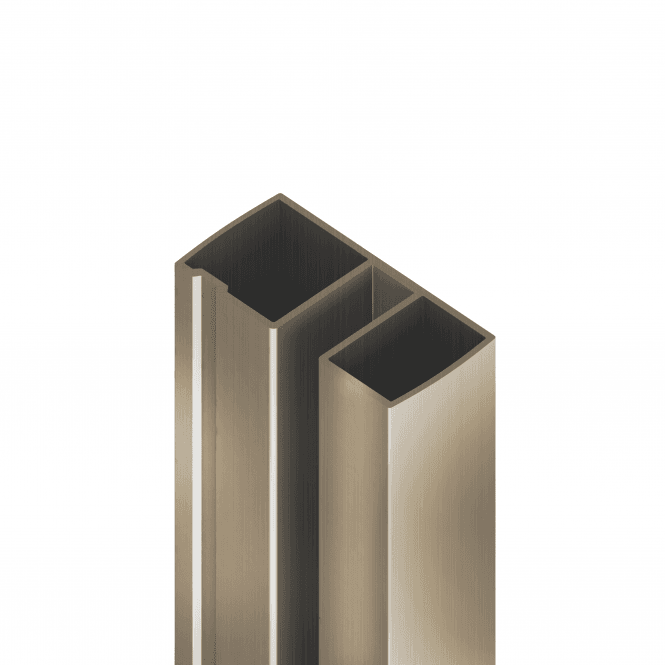 Eastbrook  8mm Sliders Extension Profile 1 Piece Brushed Brass   49.6043