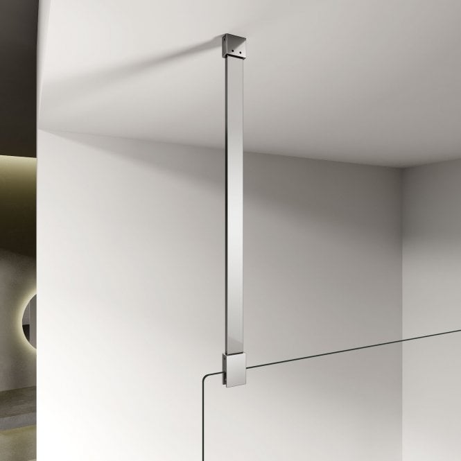 Eastbrook  8mm Walk In Ceiling Support Bar Chrome   49.7079