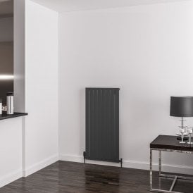 Eastbrook Addington Aluminium 1200mm x 588mm Radiator Type 10 Matt Anthracite   86.0390