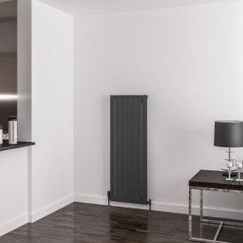 Eastbrook Addington Aluminium 1400mm x 514mm Radiator Type 10 Matt Anthracite   86.0391