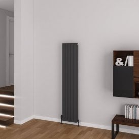 Eastbrook Addington Aluminium 1800mm x 366mm Radiator Type 20 Matt Anthracite   86.0422