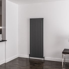 Eastbrook Addington Aluminium 1800mm x 662mm Radiator Type 10 Matt Anthracite   86.0507