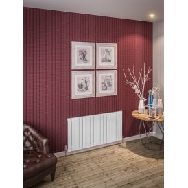 Eastbrook Addington Aluminium 600mm x 1180mm Radiator Type 10 Gloss White   86.0358