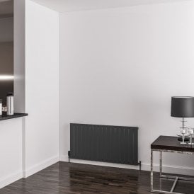 Eastbrook Addington Aluminium 600mm x 1180mm Radiator Type 10 Matt Anthracite   86.0383