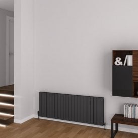 Eastbrook Addington Aluminium 600mm x 1624mm Radiator Type 20 Matt Anthracite   86.0520