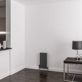 Eastbrook Addington Aluminium 600mm x 292mm Radiator Type 10 Matt Anthracite   86.0375