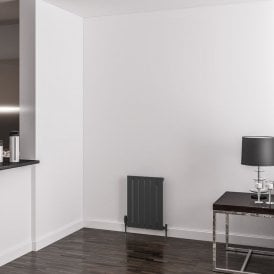Eastbrook Addington Aluminium 600mm x 440mm Radiator Type 10 Matt Anthracite   86.0377