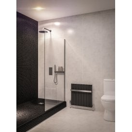 Eastbrook Addington Aluminium 600mm x 588mm Radiator Type 10 Matt Anthracite   86.0379