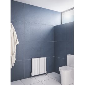 Eastbrook Addington Aluminium 600mm x 588mm Radiator Type 20 Gloss White   86.0402