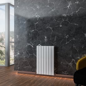 Eastbrook Addington Aluminium 800mm x 514mm Radiator Type 10 Gloss White   86.0360