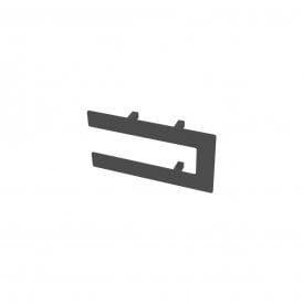 Eastbrook Addington Double Flat Style Towel Hanger 292mm Matt Anthracite   91.0104