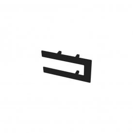 Eastbrook Addington Double Flat Style Towel Hanger 292mm Matt Black 101.0156
