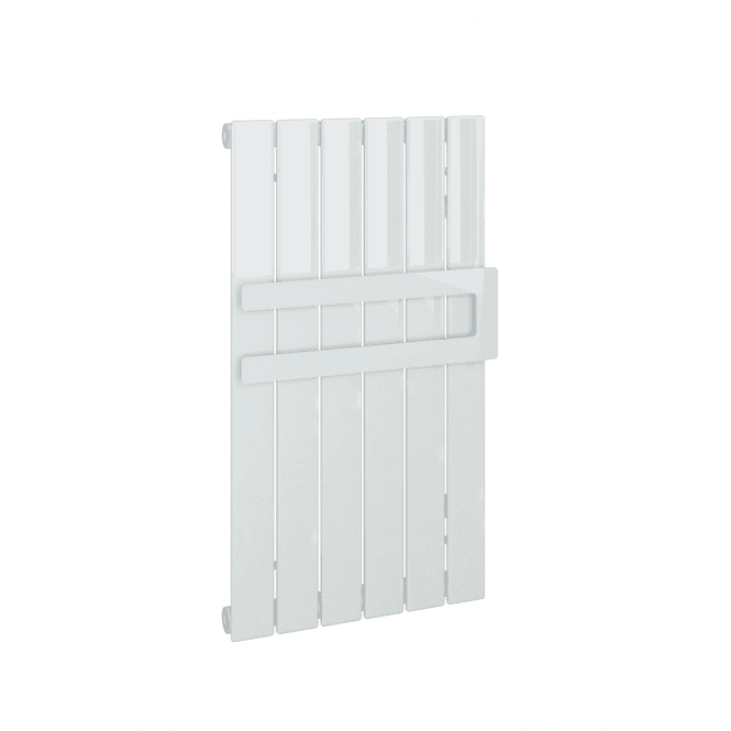 Eastbrook  Addington Double Flat Style Towel Hanger 588mm Gloss White   91.0103