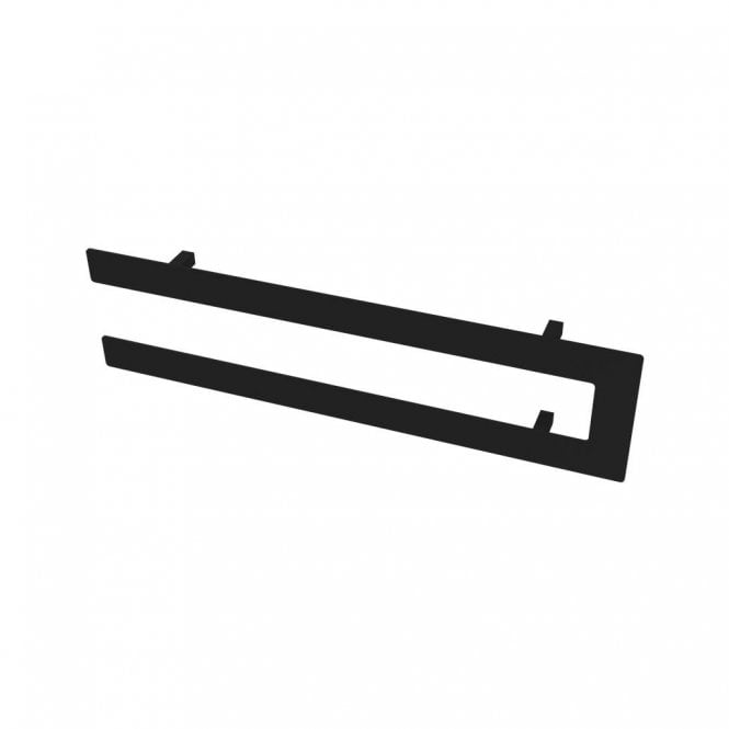 Eastbrook  Addington Double Flat Style Towel Hanger 588mm Matt Black 101.0160