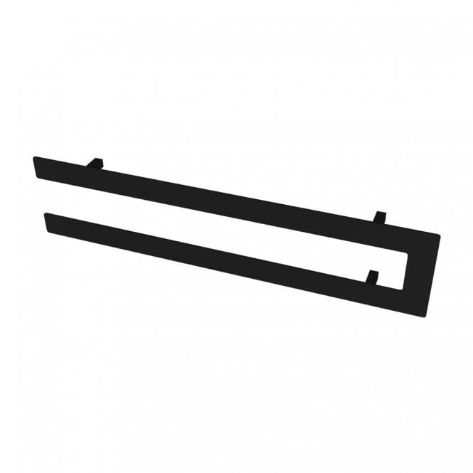 Eastbrook  Addington Double Flat Style Towel Hanger 662mm Matt Black 101.0161