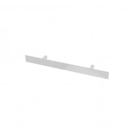 Eastbrook Addington Flat Style Towel Hanger 440mm Gloss White   91.0081