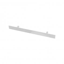 Eastbrook Addington Flat Style Towel Hanger 514mm Gloss White   91.0082