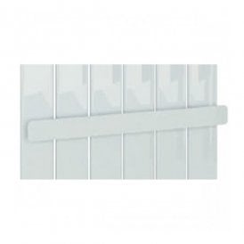 Eastbrook Addington Flat Style Towel Hanger 588mm Gloss White   91.0083
