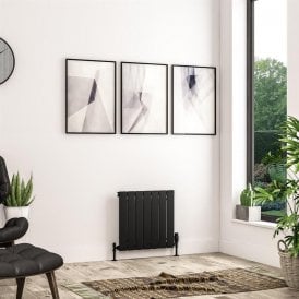 Eastbrook Addington II Radiator 500mm x 522mm Type 10 Matt Black   62.0152