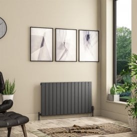 Eastbrook Addington II Radiator 600mm x 1040mm Type 10 Matt Anthracite   62.0135