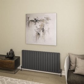 Eastbrook Addington II Radiator 600mm x 1262mm Type 20 Matt Anthracite   62.0229