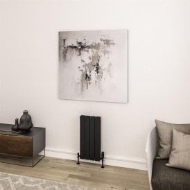 Eastbrook Addington II Radiator 600mm x 300mm Type 20 Matt Black   62.0236