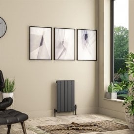Eastbrook Addington II Radiator 600mm x 374mm Type 10 Matt Anthracite   62.0129