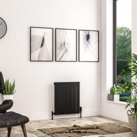 Eastbrook Addington II Radiator 600mm x 522mm Type 10 Matt Black   62.0157