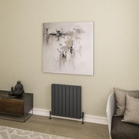 Eastbrook Addington II Radiator 600mm x 596mm Type 20 Matt Anthracite   62.0224