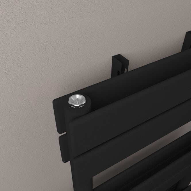 Eastbrook  Addington II Towel Rail 1110mm x 500mm Type 20 Matt Black   62.0292