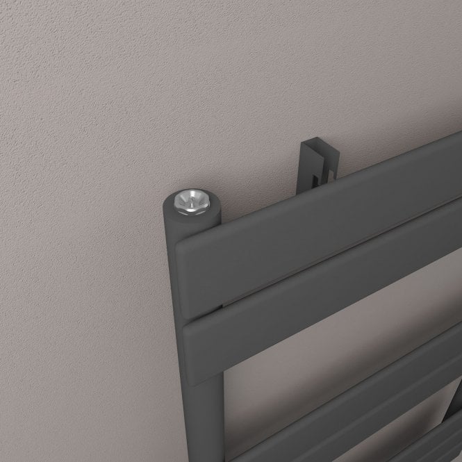 Eastbrook  Addington II Towel Rail 1110mm x 600mm Type 10 Matt Anthracite   62.0266