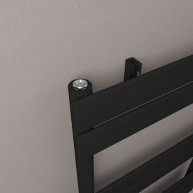 Eastbrook Addington II Towel Rail 1750mm x 500mm Type 10 Matt Black   62.0277