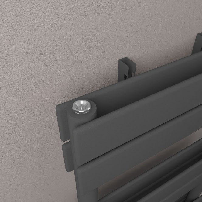 Eastbrook  Addington II Towel Rail 1750mm x 500mm Type 20 Matt Anthracite   62.0291