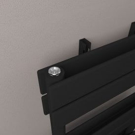 Eastbrook Addington II Towel Rail 1750mm x 500mm Type 20 Matt Black   62.0293