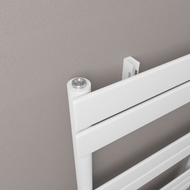 Eastbrook  Addington II Towel Rail 790mm x 600mm Type 10 Gloss White   62.0254