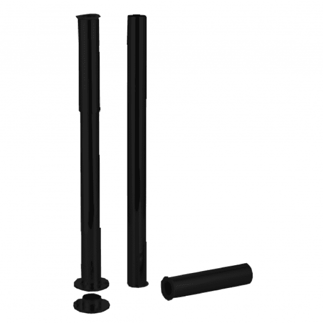 Eastbrook  Adjustable Stand Pipes For Concealing Water Supply Black   98.0034