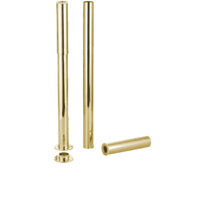Eastbrook  Adjustable Stand Pipes For Concealing Water Supply Brushed Brass   98.0044