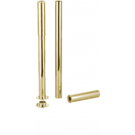 Eastbrook Adjustable Stand Pipes For Concealing Water Supply Brushed Brass   98.0044