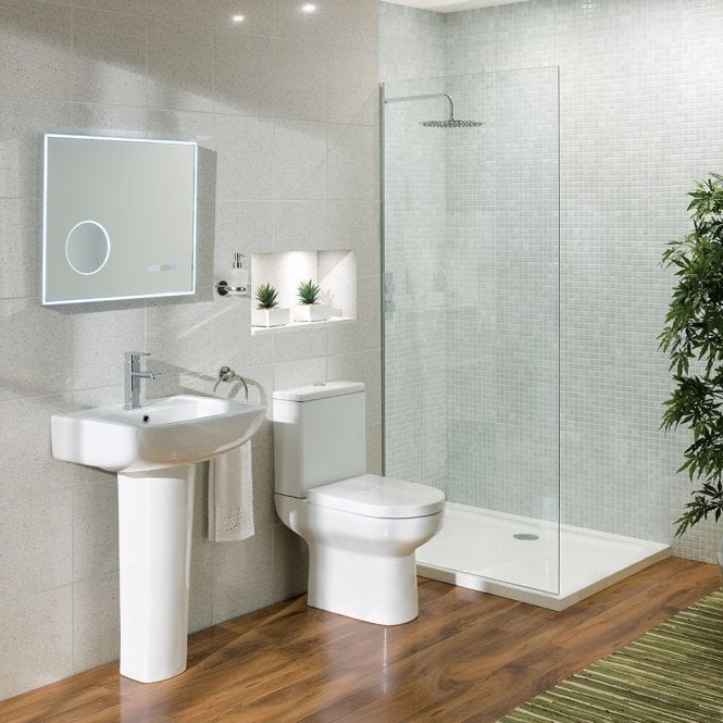 Eastbrook  Andelle 540mm 1 Tap Hole Basin White   24.0008