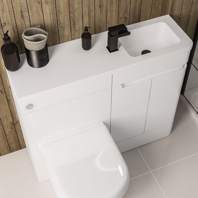 Eastbrook  Arda 50cm Right Hand Door Base Unit High Gloss White   37.2087