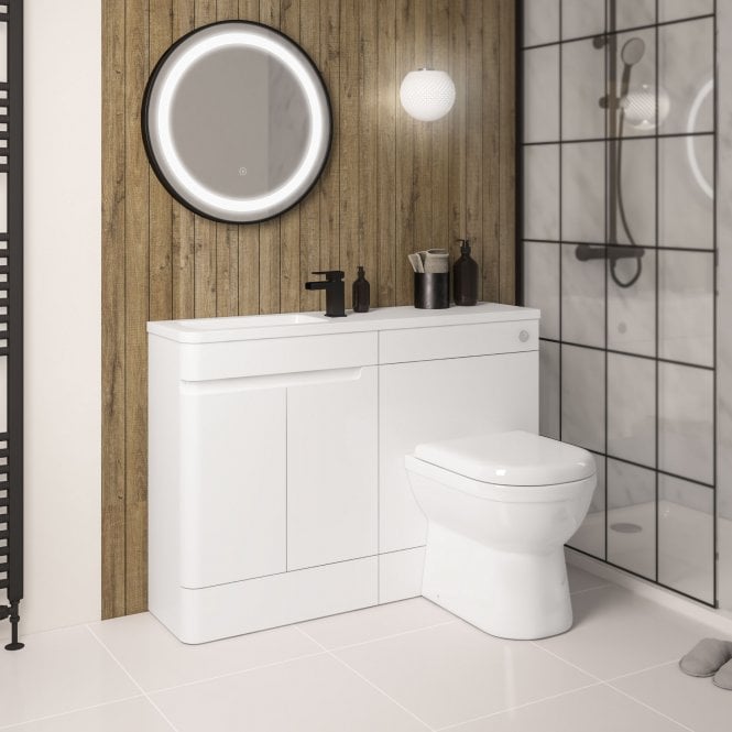 Eastbrook  Arda 60cm Left Hand Door Base Unit High Gloss White   37.2089