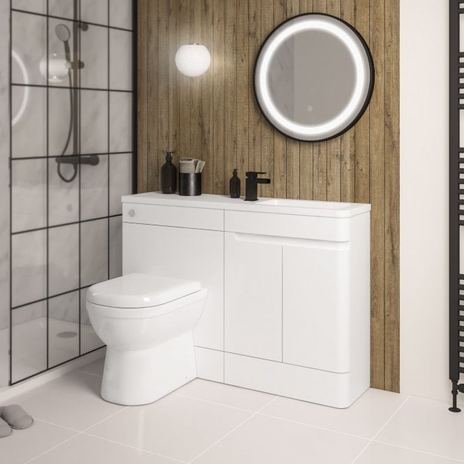 Eastbrook  Arda 60cm Right Hand Door Base Unit High Gloss White   37.2090