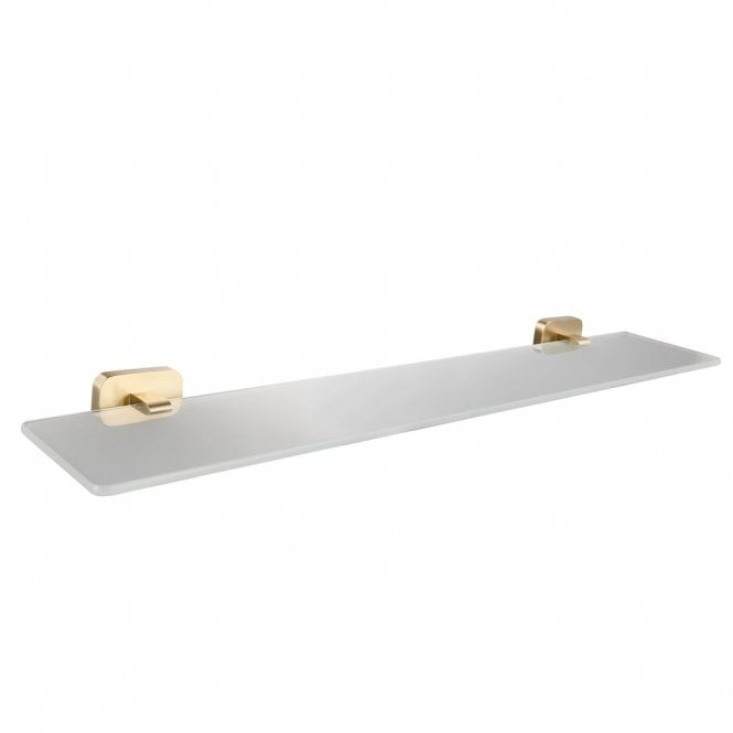 Eastbrook  Asti Glass Shelf Brushed Brass   52.453
