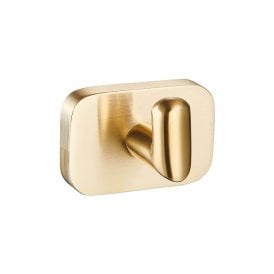Eastbrook Asti Robe Hook Curved Brushed Brass   52.446