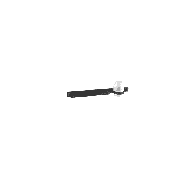 Eastbrook  Asti Towel Ring Hook & Tumbler Holder Matt Black   52.422